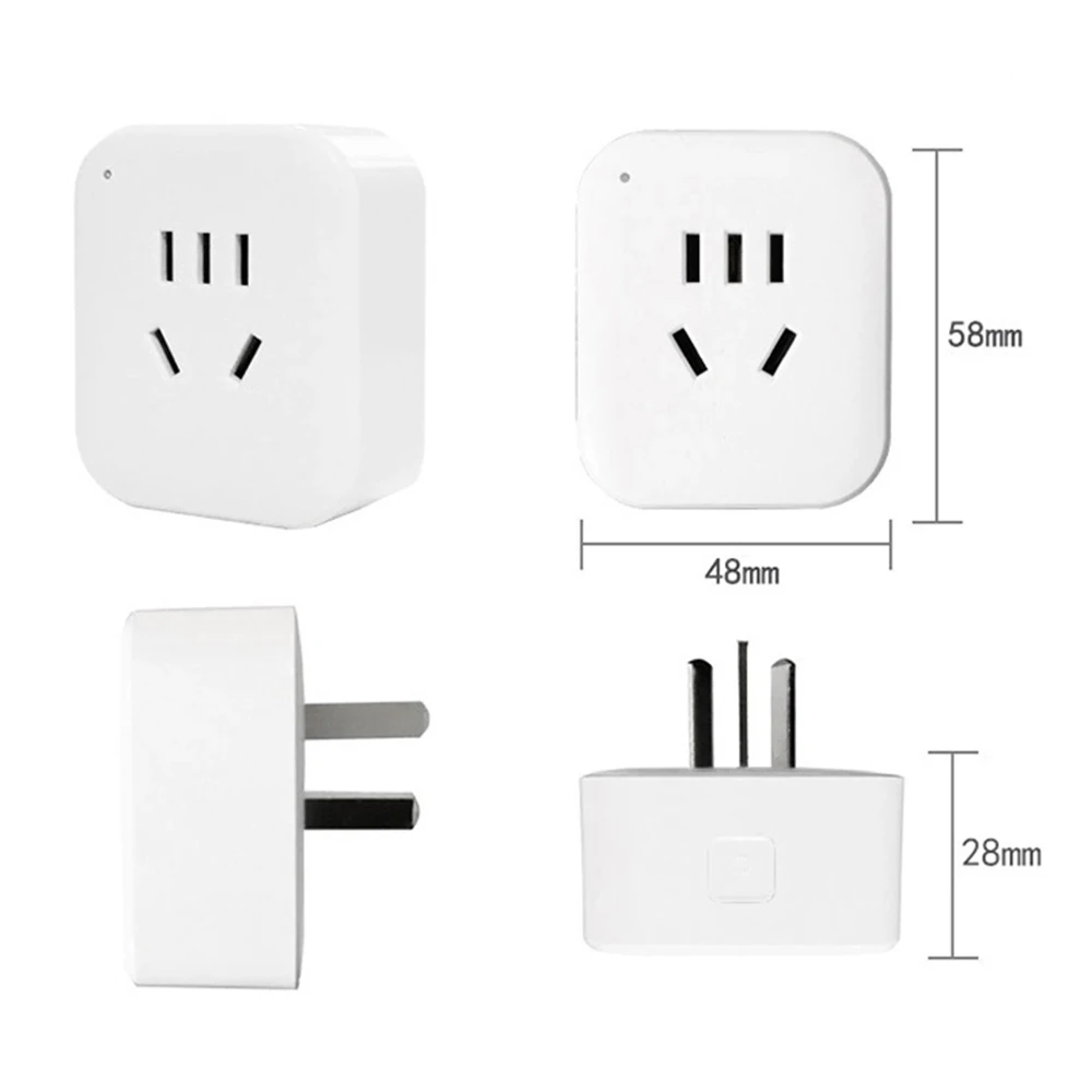 Wifi Smart power Plug Розетки AU электрическая розетка мониторинг энергии 15A Голосовое управление домашний комплект работает с Amazon Alexa Google Home