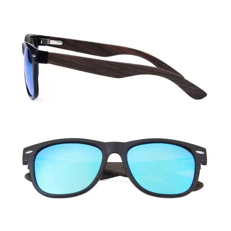 Квадратные Дизайнерские мужские и женские солнцезащитные очки Gafas UV400, Винтажные Солнцезащитные очки Oculos de sol, брендовые дизайнерские поляризованные зеркальные деревянные очки
