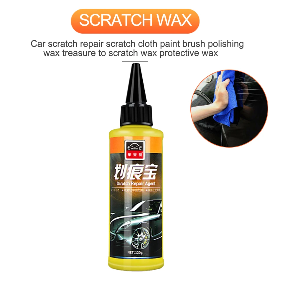 20 мл Scratch Swirl Remover Best абразивного соединения автомобиля краски комплект для пломбирования с буфером Pad удаления лака решение