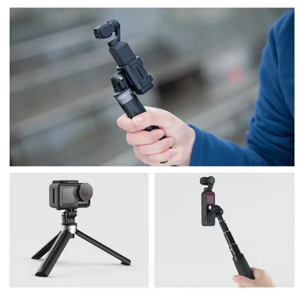 Универсальный адаптер для камеры PGYTECH на 1/4 винт DJI Osmo Action/Osmo Pocket/Gopro Hero 8 7 6 5 Black