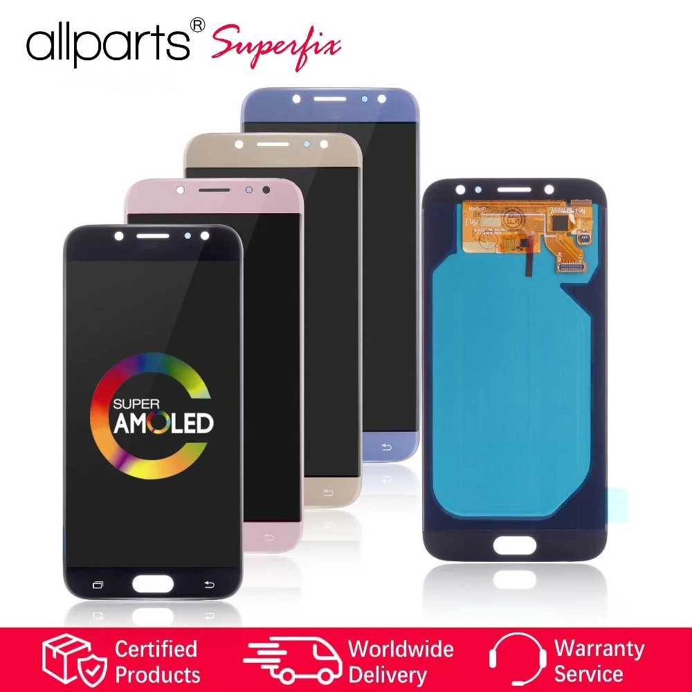 

AMOLED Display For Samsung Galaxy j7 Pro J730 LCD Display Touch Screen Replacement For Samsung Galaxy j7 Pro Screen LCD Display