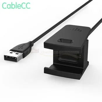 

USB Charging Wire Cable Cradle Dock Docking Charger Cord For Fitbit Charge 2 Smart Watch
