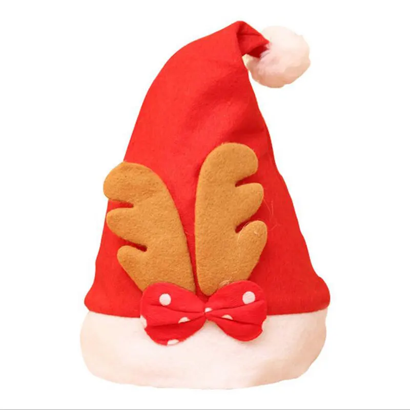 Multiple Xmas Hat Christmas Decoration For Home Supplies Santa Christmas Hats Children Adults Kids Cap For Christmas Party Props - Цвет: 22