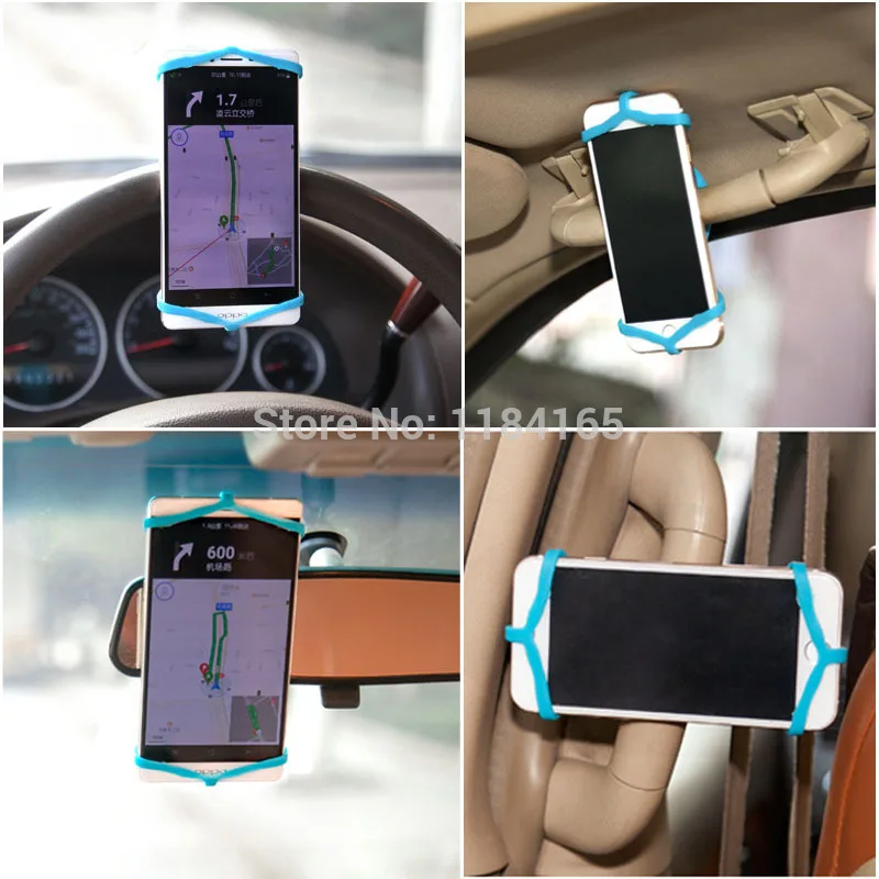  Multi-funktion Auto Rück Navigation Gurte Gurte Lenkrad Fahrrad Telefon Halter für iPhone Samsung 3