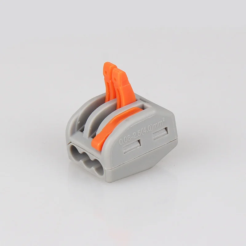 

60 Pcs 2/3/5 Hole Wire Connecting Conductor Terminal Block Electrical Cable Connector LB88