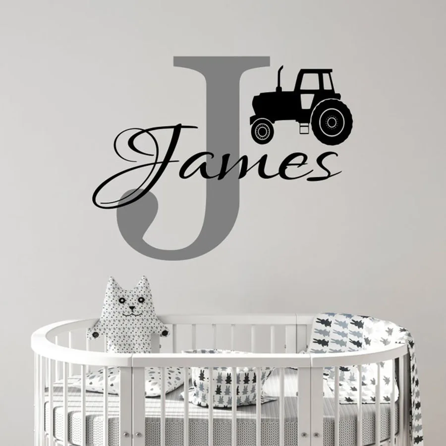 personalised playroom wall stickers