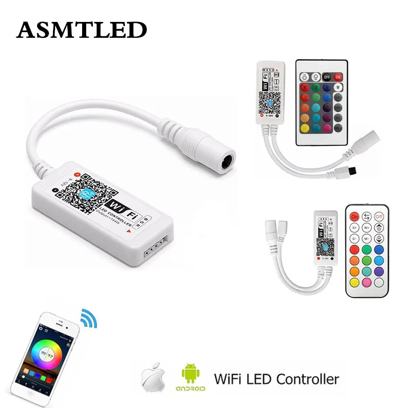 Мини пульт дистанционного управления Wi Fi для RGB/RGBW светодиодной ленсветильник