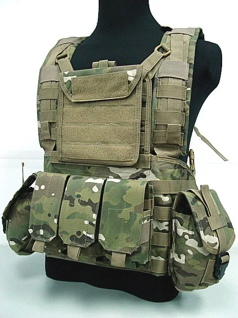 Airsoft Molle Canteen Hydration Combat RRV Vest (20)