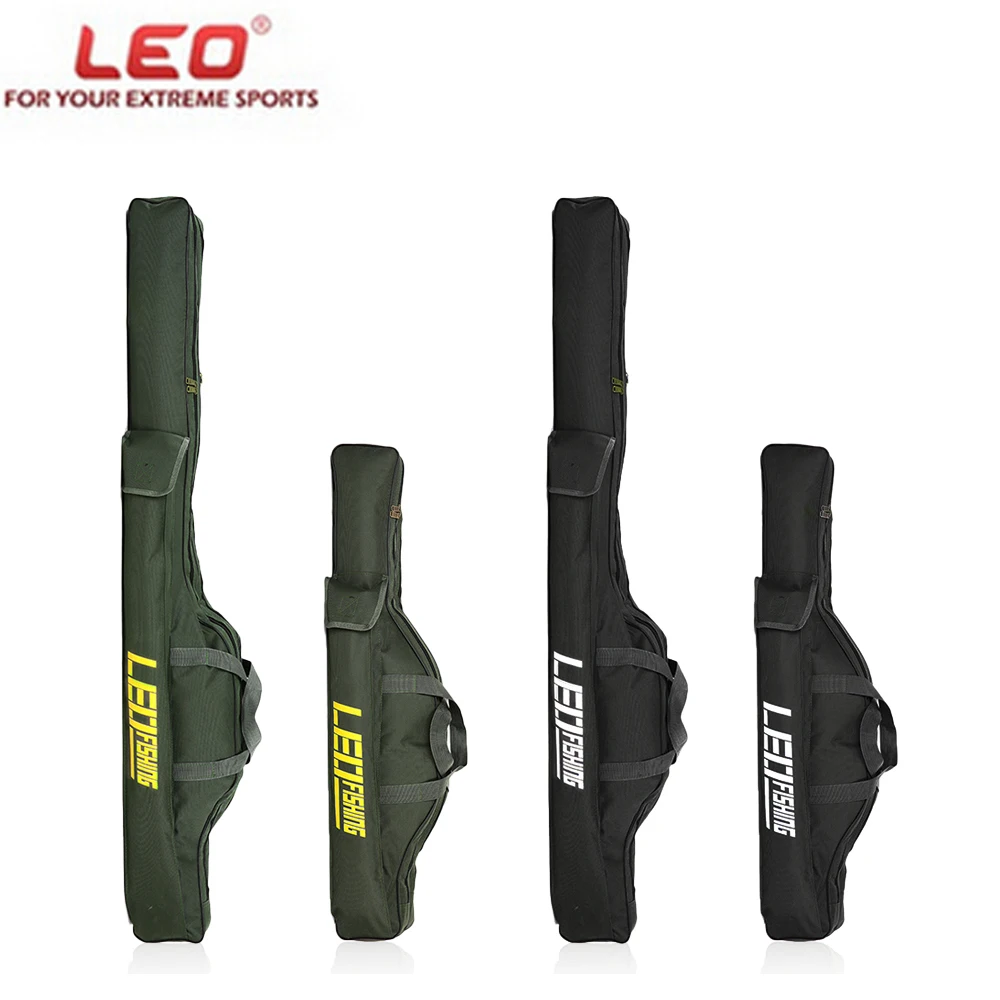 Рыболовные сумки LEO 100 см/150 см складная переноска для удочек Холщовая Сумка