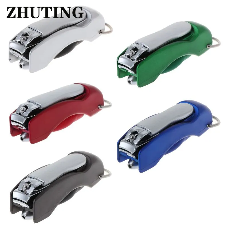 

Creative Protable Key Chain Ballpoint Pen Multifunction Metal Nail Clippers Mini Office School Supplies Stationery Ballpoint Pen
