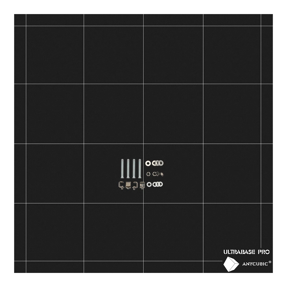 ANYCUBIC Chiron 3d принтер ultracase Heatbed платформенная пластина легко снимаемая квадратная 430x410 мм 12 В/24 В