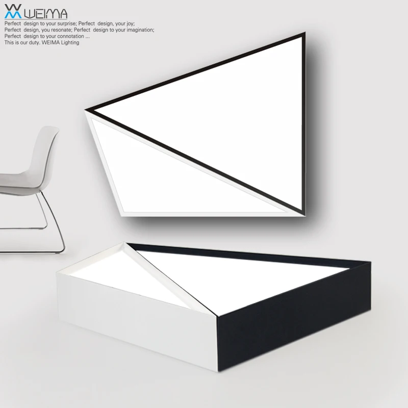 

modern LED geometric ceiling lamp triangle Art Corridor balcony simple kitchen bedroom lamp