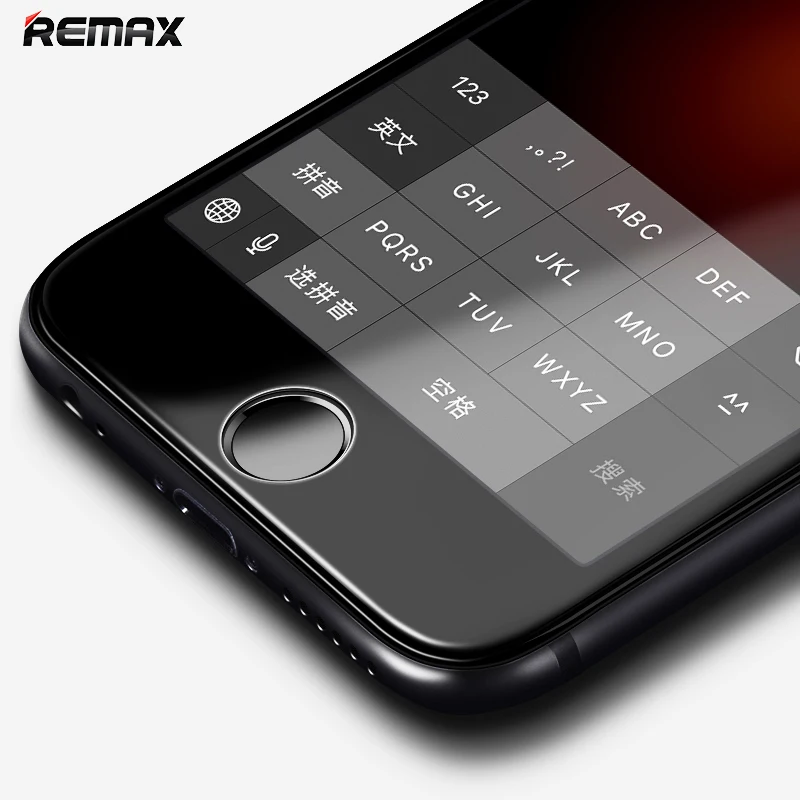 Remax полное покрытие Закаленное стекло Защитная пленка для экрана Iphone 6 6s 6plus 6splus 7