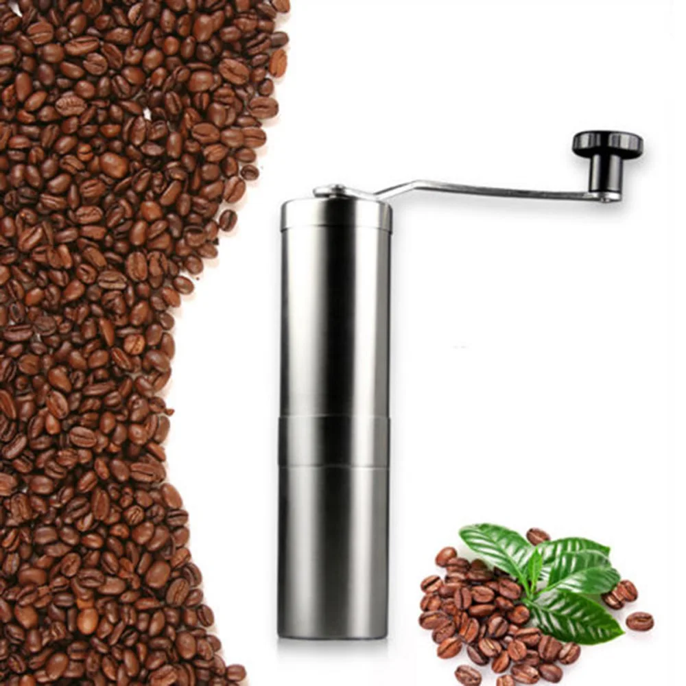 Black/White Pepper Wear Resistance Hand Shake Coffee Grinder Manual Stainless Steel 4.8*19cm Accessories Black/White Pepper Wear Resistance Hand Shake Coffee Grinder Manual Stainless Steel 4.8*19cm Accessories