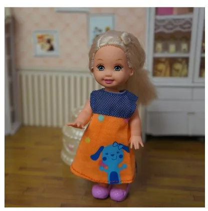Очень милая одежда; брюки; платье для BB сестры; маленькая кукла kally; BBI00669B