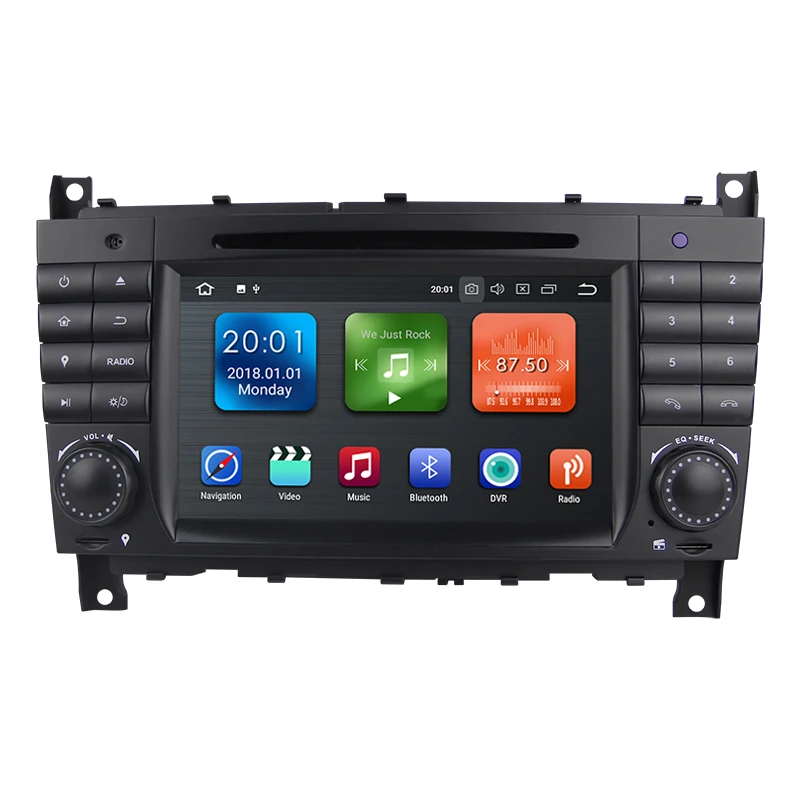 Excellent KSAOTU 7" DAB+ 4G Android 8.1 Car DVD Player SD GPS for Benz C-class W203(2004-2008) 1 Excellent KSAOTU 7" DAB+ 4G Android 8.1 Car DVD Player SD GPS for Benz C-class W203(2004-2008) 1