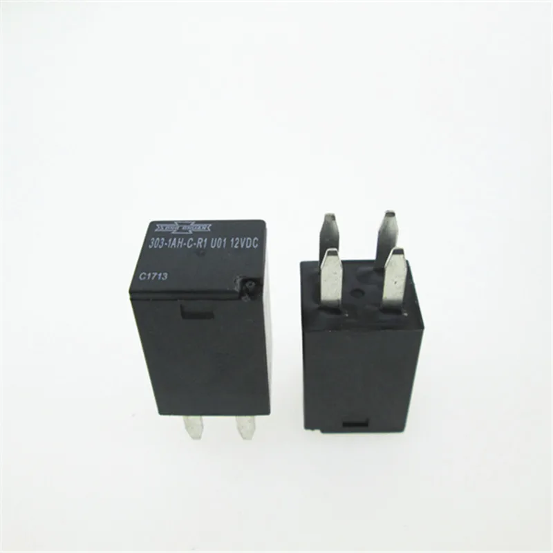 

NEW relay 303-1AH-C-R1 12VDC 303-1AH-C-R1-12VDC 303-1AHCR1 12VDC DC12V DIP4 10pcs/lot