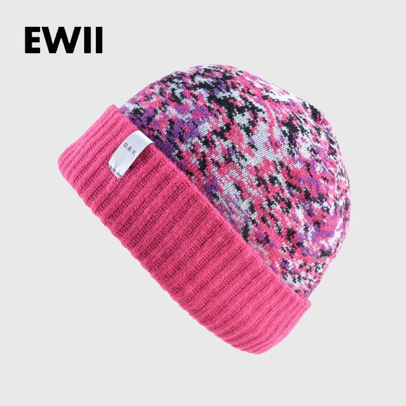 

2017 Fashion bonnet women winter hat bone female knit beanie hats for women beanies wool caps skullies girl warm cap gorro