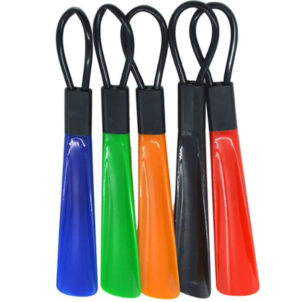 

Hot new High Quality 28cm*4cm Plastic Long Handle Shoehorn Durable Shoe Horn Lifter Spoon Fashion Random Color