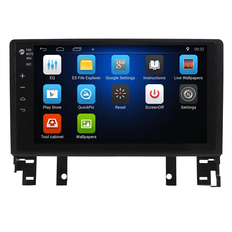 Sale 10.2" Car radio for Mazda 6 old quad core Android 8.1 car dvd GPS player with 2G RAM,32G iNand 3G WIFI OBD DVR CAMERAFM AM MAP 2