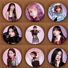 Youpop KPOP פעמיים את 6th מיני אלבום כן או כן JEONGYEON MOMO מינה TZUYU תמונה תג סיכות סיכות עבור בגדים כובע תרמיל(China)