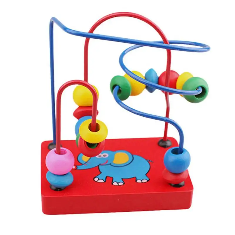 Buy Kids Educational Math Toy Wooden Bead Maze Baby