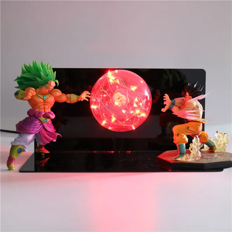 Dragon Ball Goku Baby Doll Night Light Saiyan Action Figures DIY