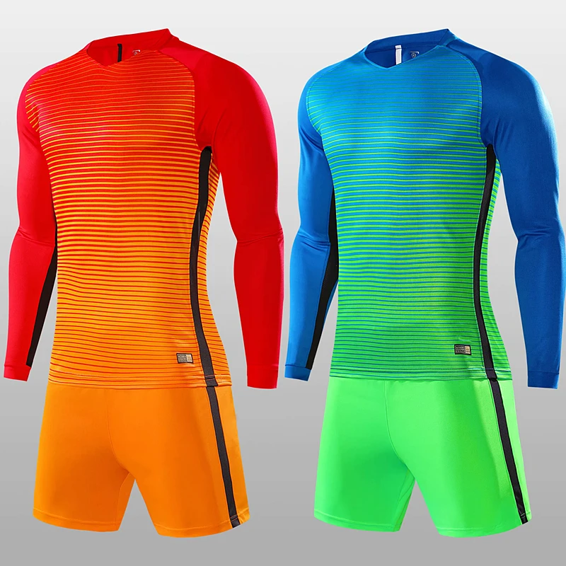 

Adult and Kids Soccer Jerseys Long Sleeves Sportswear Football Training Suits Soccer Uniforms Clothes Athletic Wear