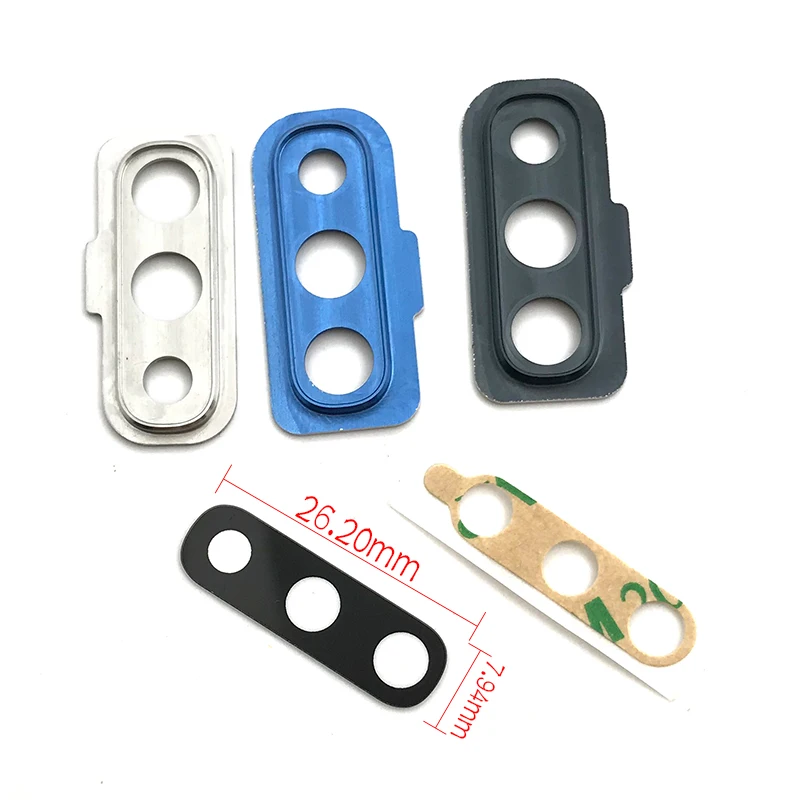 

For Samsung Galaxy A70 Rear Camera Glass Lens Cover With Frame Holder with Sticker Replacement Spare Parts