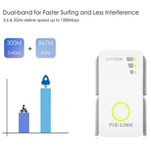 Signal Booster Dual Band WiFi Repeater
