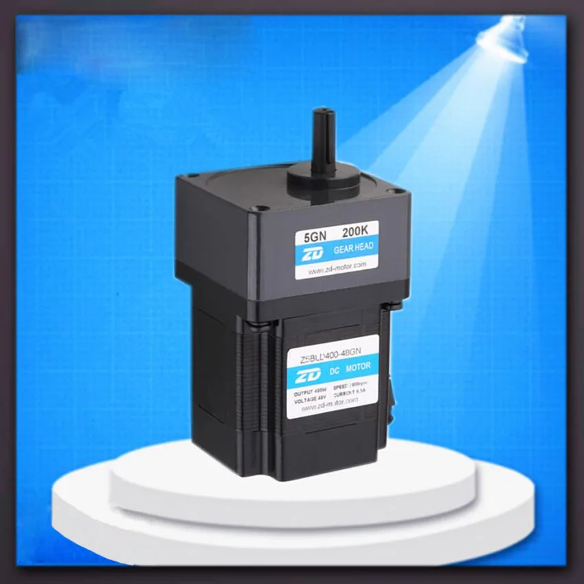 

1pc Gear Ratio 90 to 200 brushless dc motor 400W 48V brushless dc motor permanent magnet bldc motor