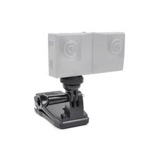 Bolsa pinza soporte de mochila Clip para Insta 360 EVO 3D VR 360 Cámara ampliar accesorios para Insta360 uno X Cámara de Acción