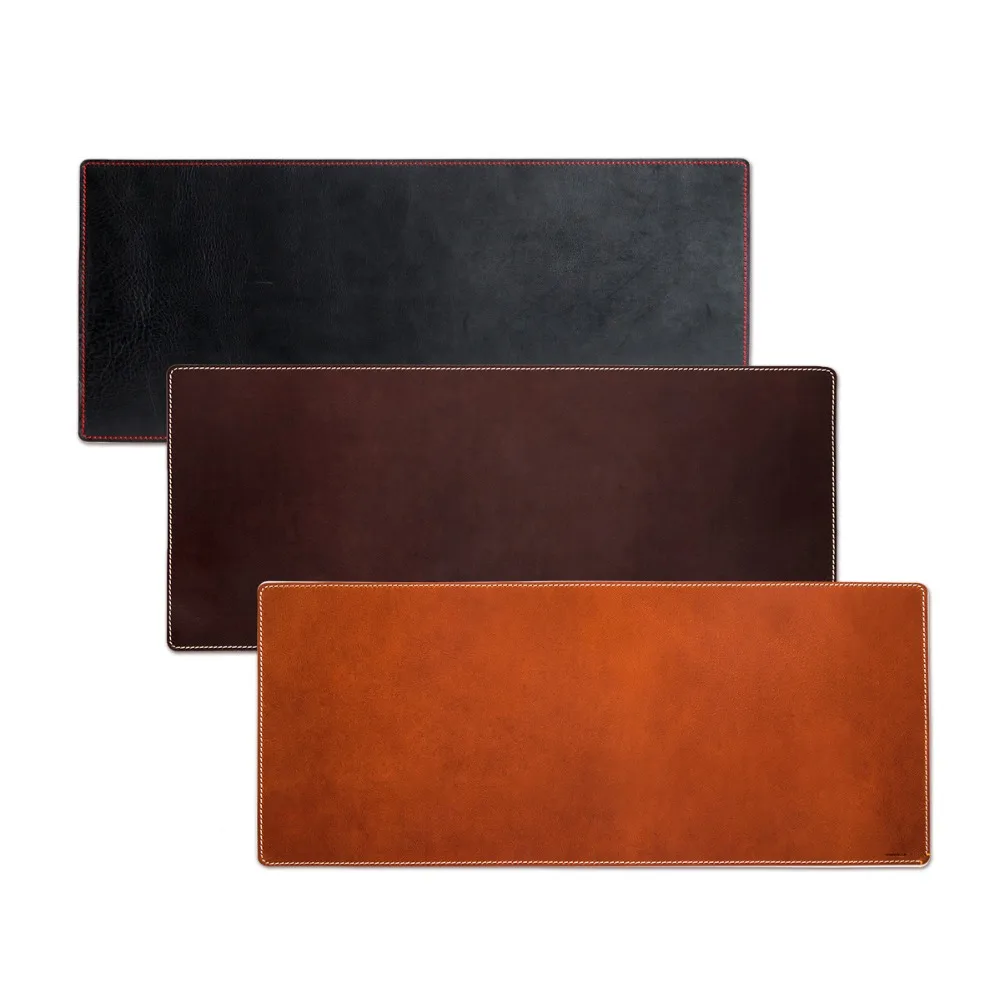 

Leathers Cognac Crafting Upholstery Genuine Leather Cow Hide Skin 27.55x11.81" FOR DESK PAD
