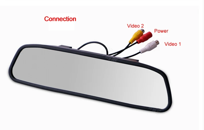 Универсальная, автомобильная, заднего вида вид Камера Стоянкы Автомобилей автомобиля резервная камера с HD 5 дюймов Зеркало монитор парковки Системы