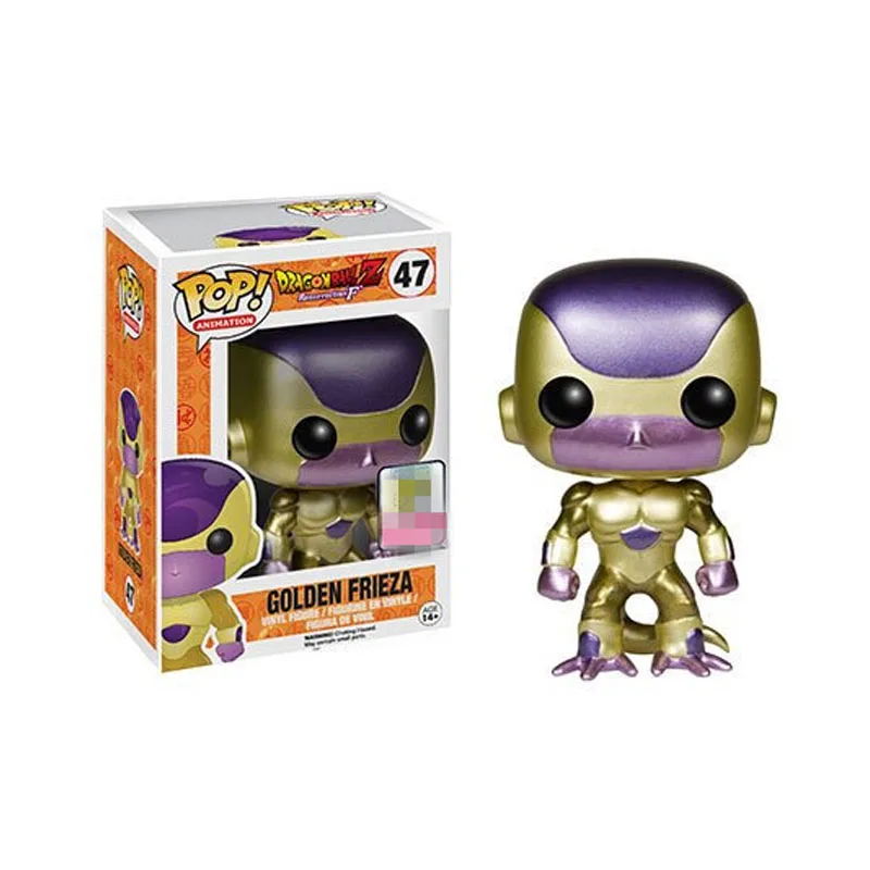 

Funko pop Amine Dragon Ball GOLDEN FRIEZA #47 Vinyl Action Figure Collectible Model Toys for children birthday gift