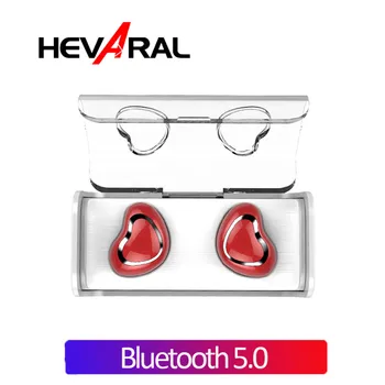 

Hevaral Bluetooth 5.0 TWS Earphone Stable Bluetooth Connection Binaural Handsfree Calling True Wireless Earbuds Stereo Music MIC