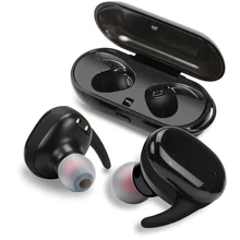 Спортивные Беспроводные bluetooth-наушники Touch TWS IPX5, водонепроницаемые наушники, гарнитура с микрофоном, стереонаушники для хранения энергии