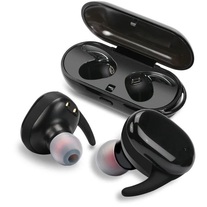 

Sport Wireless Bluetooth Earphone Touch TWS IPX5 Waterproof Earphones headset With Mic Power Storage Stereo Earbuds handsfree