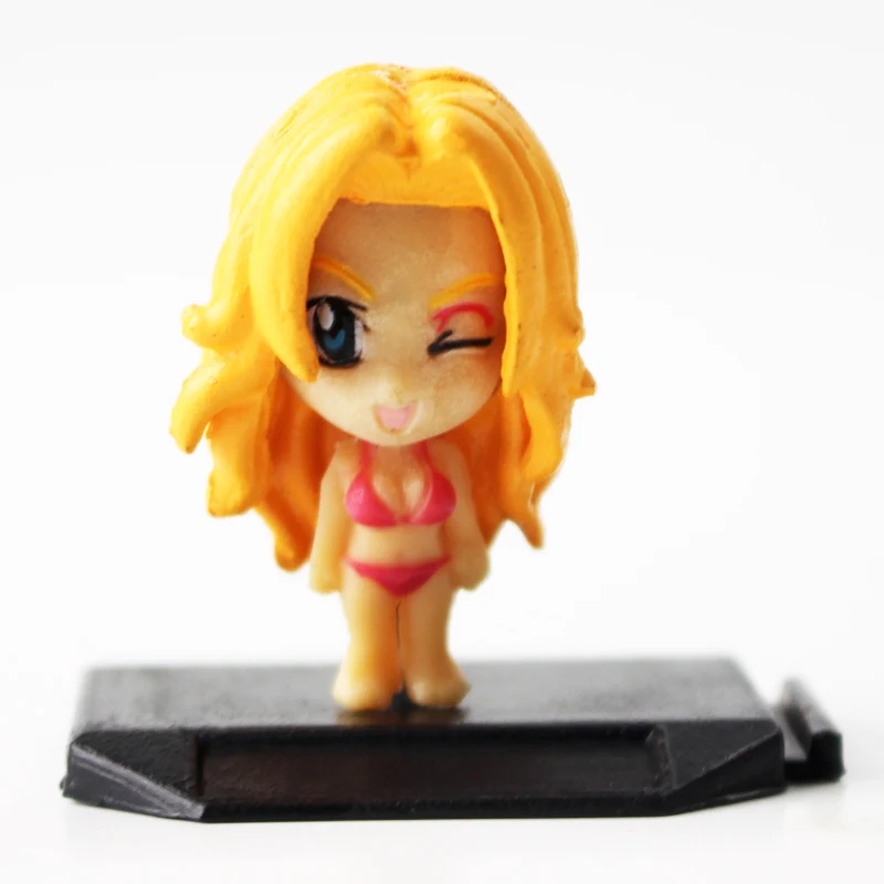3 см 10 шт./лот Аниме Bleach Ichigo Kurosaki Orihime Inoue статуя ПВХ фигурку Модель Коллекционная