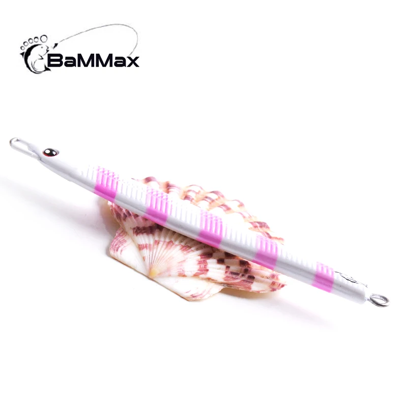 Bammax Fishing Lure 38.4g 10.8cm Metal Sequins Lures jig Spoon Lure shore jigging Spinner Bass hard Bait Iron Artificial tackle Bammax Fishing Lure 38.4g 10.8cm Metal Sequins Lures jig Spoon Lure shore jigging Spinner Bass hard Bait Iron Artificial tackle
