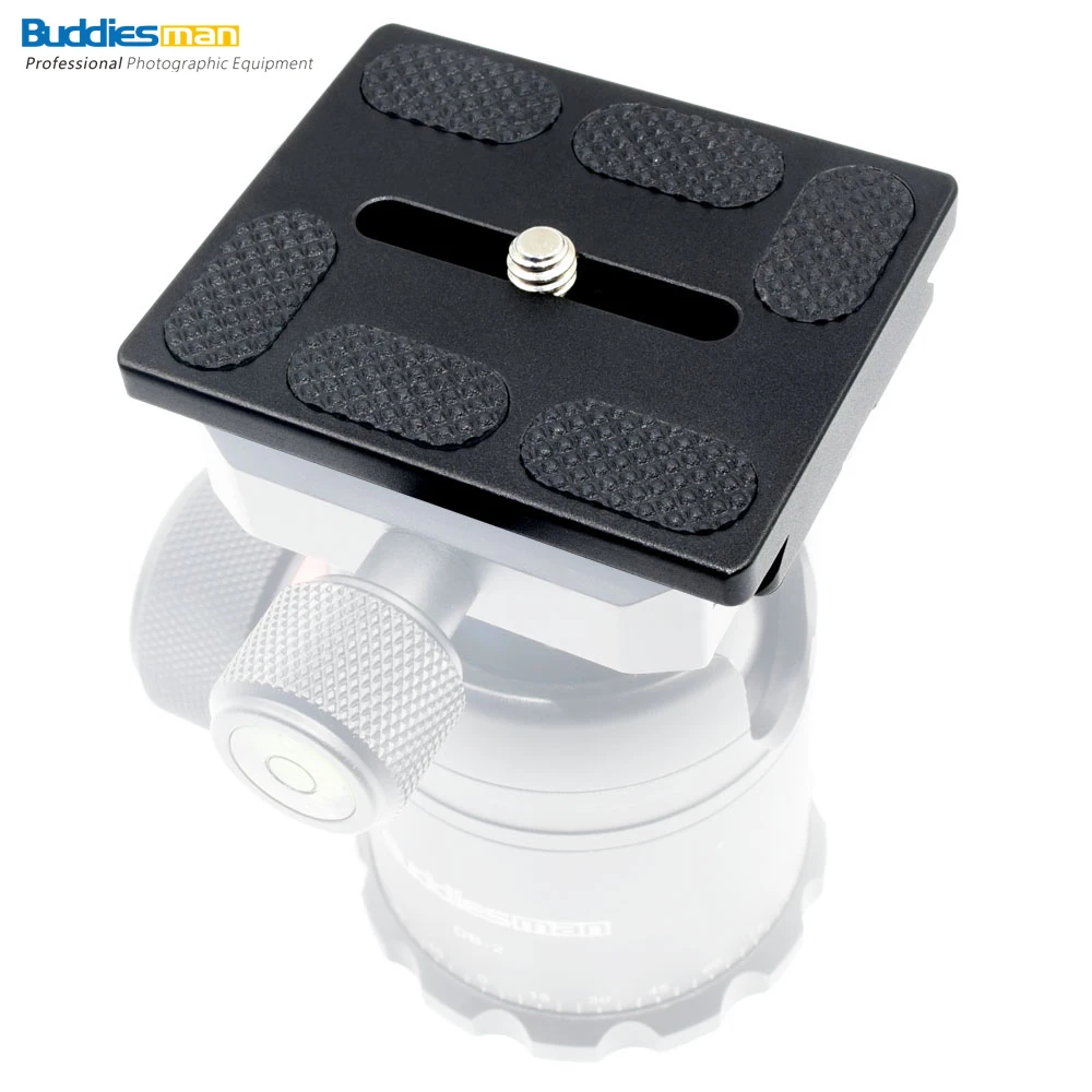 

Buddiesman Arca-Swiss Type Quick Release Plate with 1/4" screw for Tripod Monopod Ballhead(B-60)