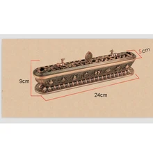 Ручной резной держатель для благовоний пепельница Joss палочки конусы горелки-Медитация домашний бар паб кафе