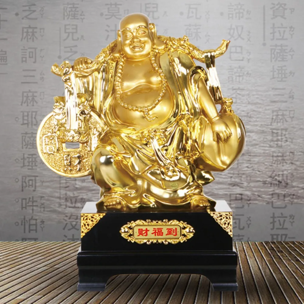 

Horizon grass products plant resin products factory direct landing ornaments Homeplan Maitreya Buddha