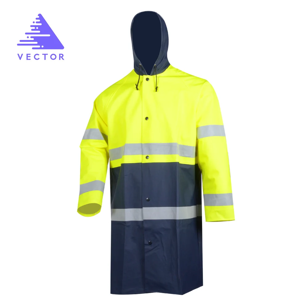 VECTOR Safety Jacket Reflective High Visibility Security Jackets