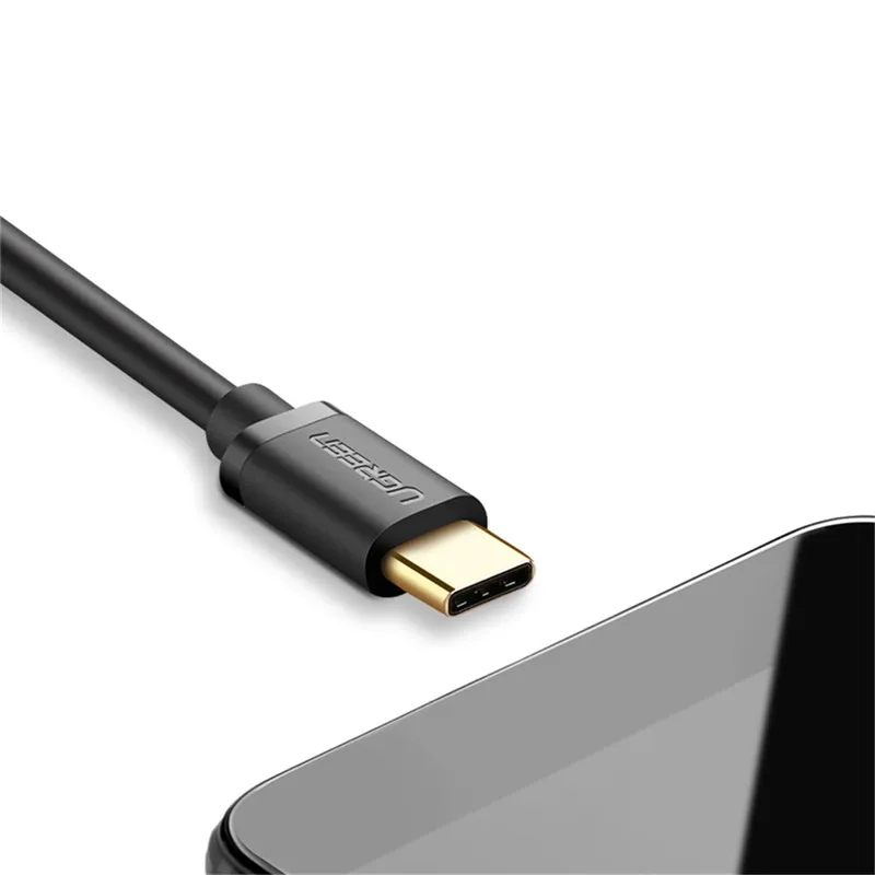 Кабель Ugreen type C USB 3,0 к USB C 3,1 кабель для быстрой зарядки для samsung S8