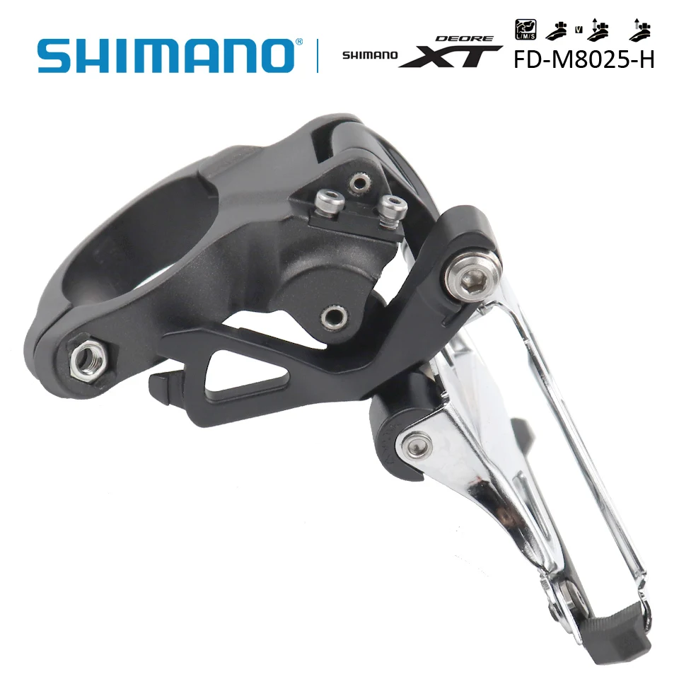 Shimano Deore XT FD-M8025 2x11s MTB велосипед с высоким зажимом вниз-качели/двойной-тянуть передний переключатель Shimano оригинальные товары Аксессуары для велосипеда