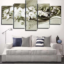 

5D DIY Diamond Painting Cross Stitch Full Diamonds phalaenopsis Flower Mosaic pattern Diamond Embroidery Home Decor sticke