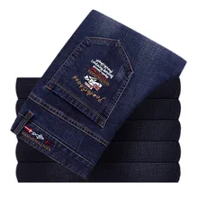 Новое поступление Kenty Акула мода Для мужчин s джинсы Для мужчин Азиатский Размеры 29-42 брюки вышивка узор наивысшего качества джинсы для мужчин 1777