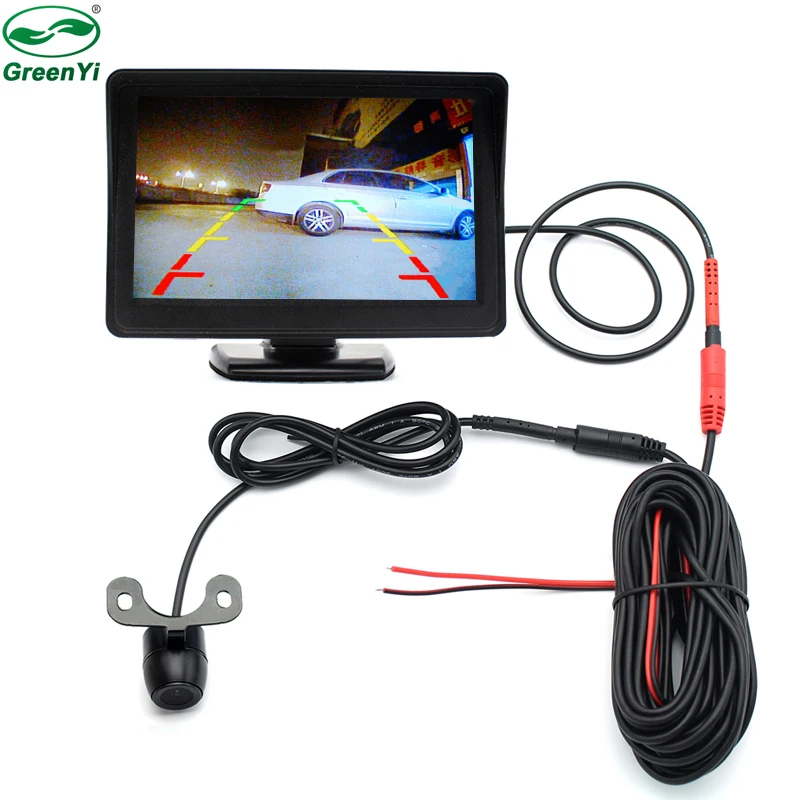 

Easy Installation Video Parking Assistance System, 4.3 inch TFT LCD Car Monitor With Vehicle Rear View Backup Camera