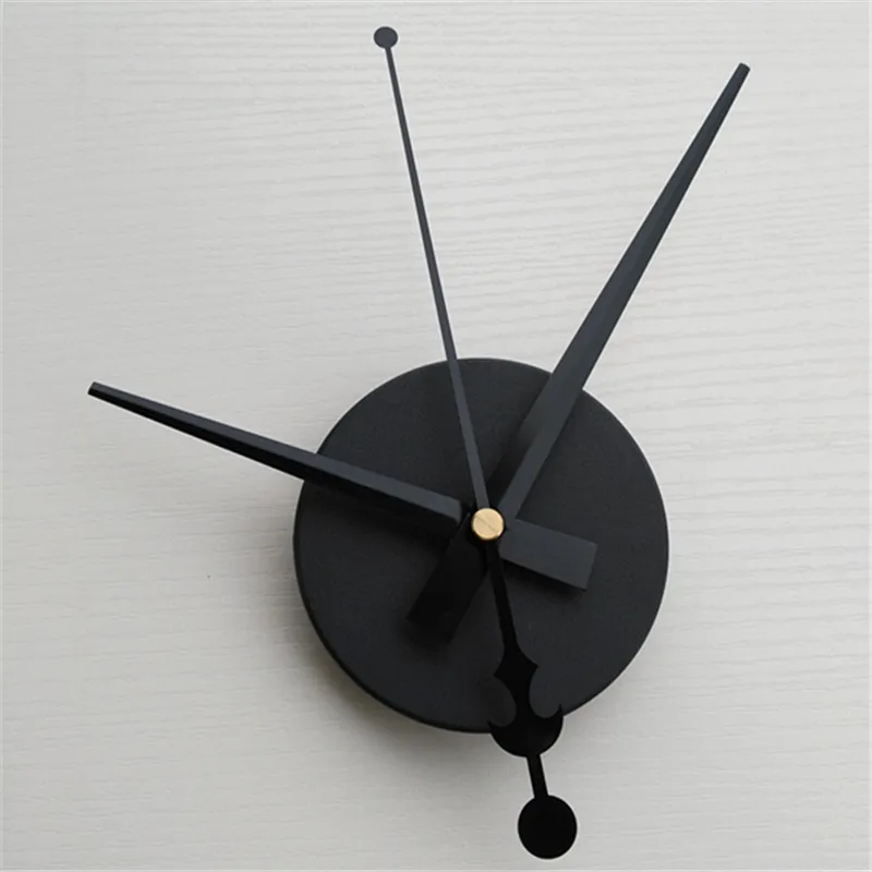 _ 5 шт. черная коробка с кварцевым механизмом самодельная настенная для часов от